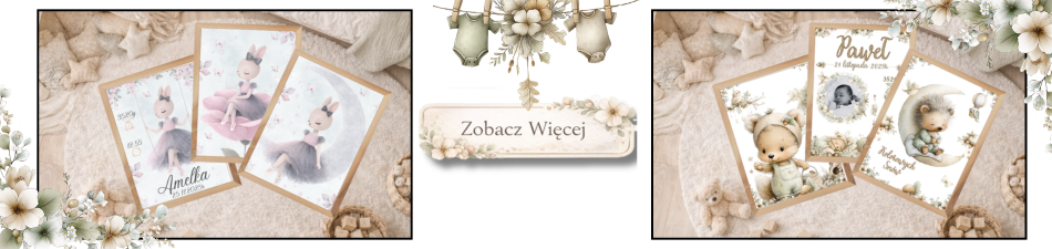 Zestaw trzech obrazków